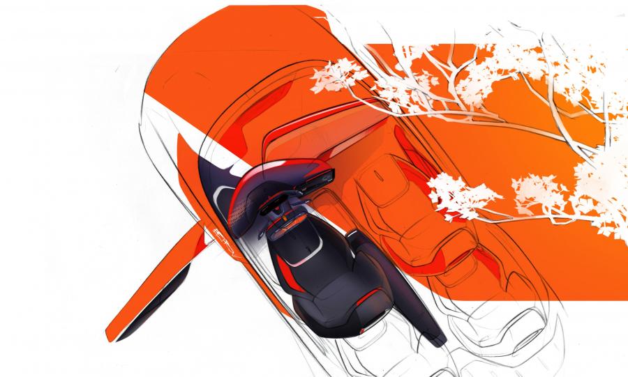 Эскиз Seat el-Born Concept 2019 года  (фото 12 из 14)
